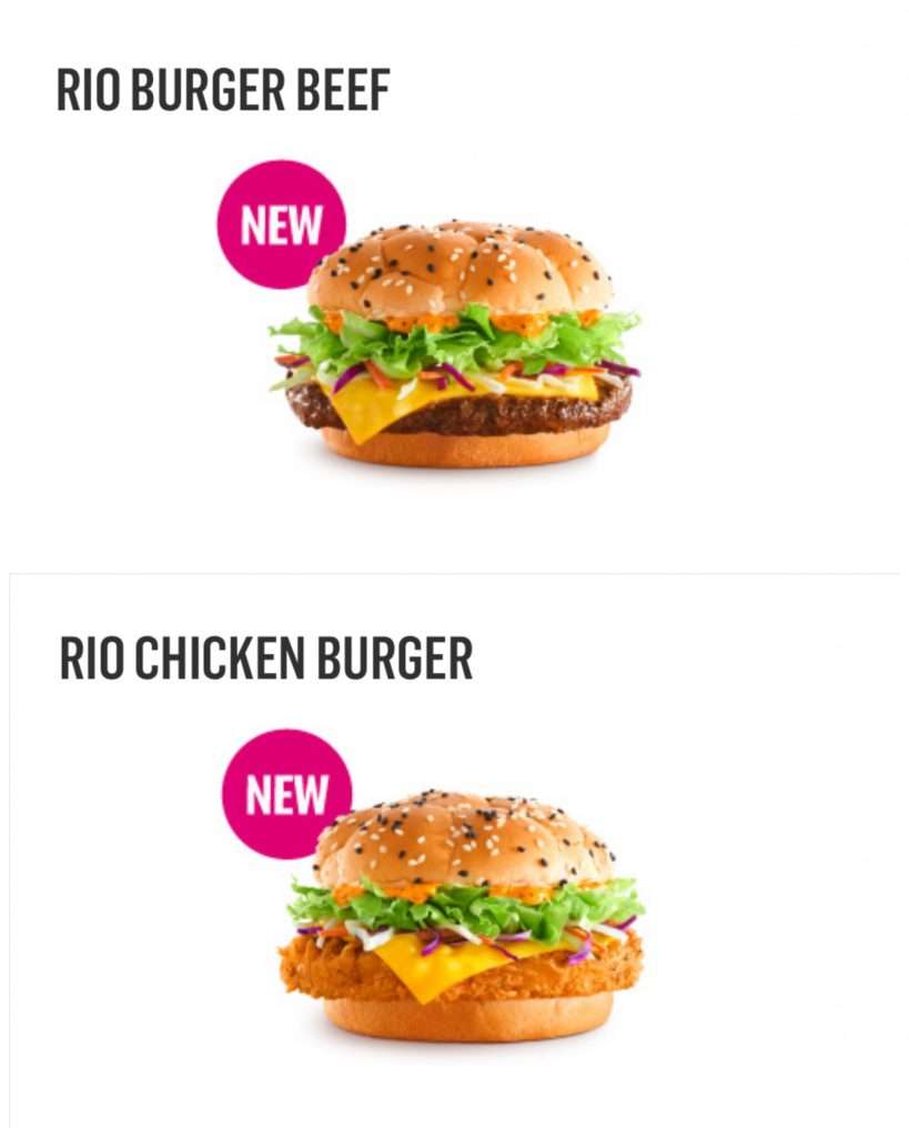 rio burger beef chicken