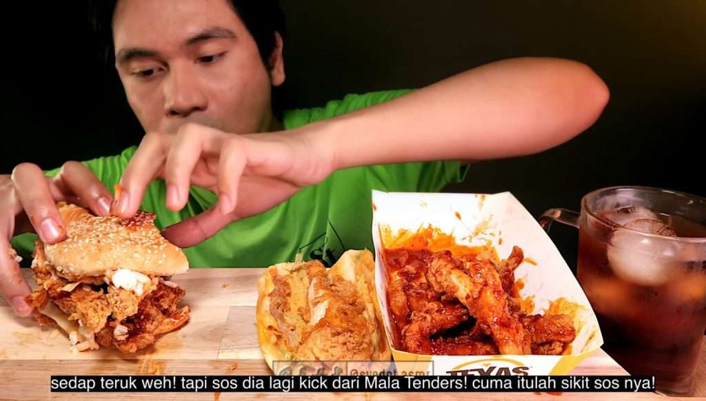 syedot asmr burger review