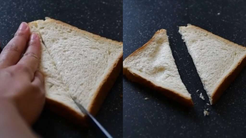 triangular sandwich