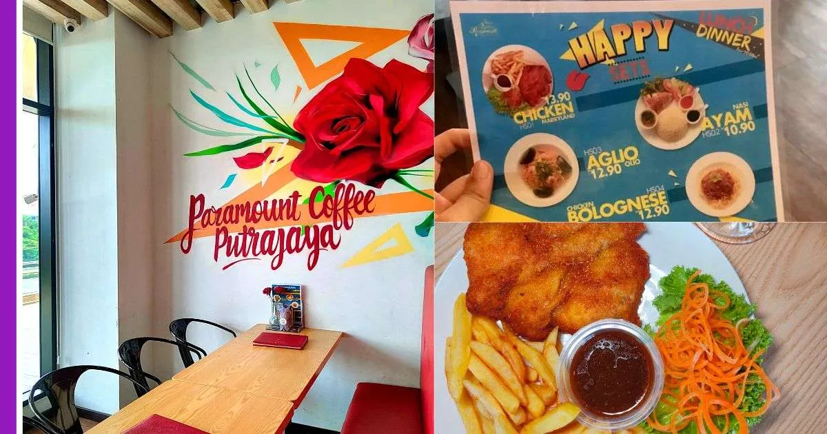 You are currently viewing Jom Makan Hidangan Lunch dan Dinner yang Murah di Paramount Coffee House