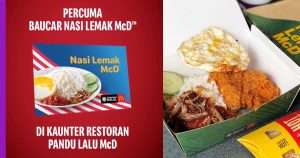 Read more about the article Laung ”Saya Anak Malaysia” dapat Nasi Lemak McD percuma!