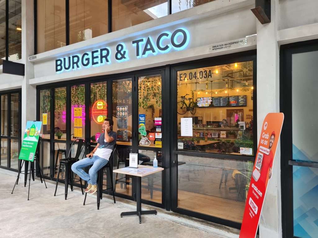 Burger & Taco - Burger Premium Harga Affordable! - Purple Durian