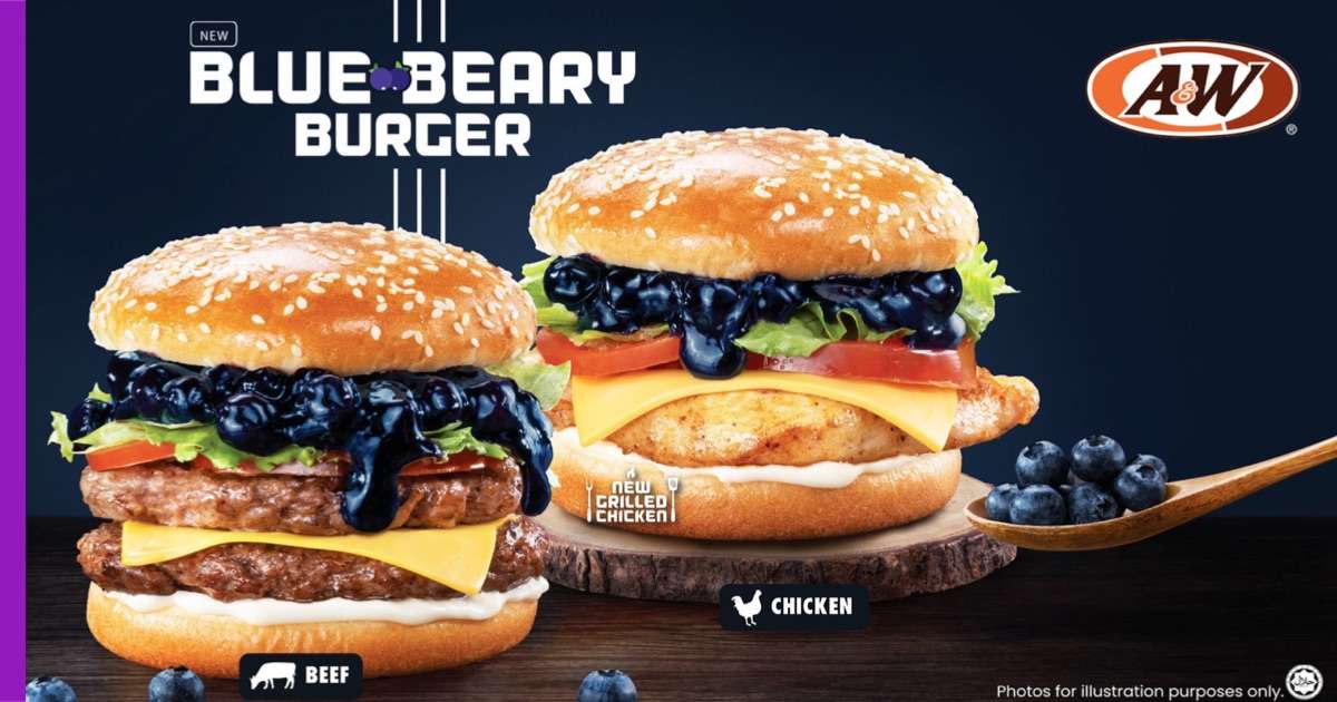 You are currently viewing A&W Lancar Burger Blueberry Khas untuk Pencinta Burger