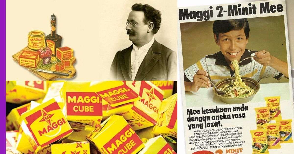 You are currently viewing Maggi Sebenarnya Berasal dari Switzerland? Sejarah Jenama Maggi.
