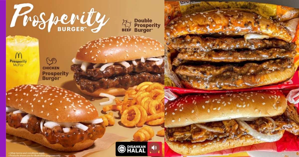 Read more about the article Burger Prosperity Ikonik Kembali Secara Official di McD Harini!
