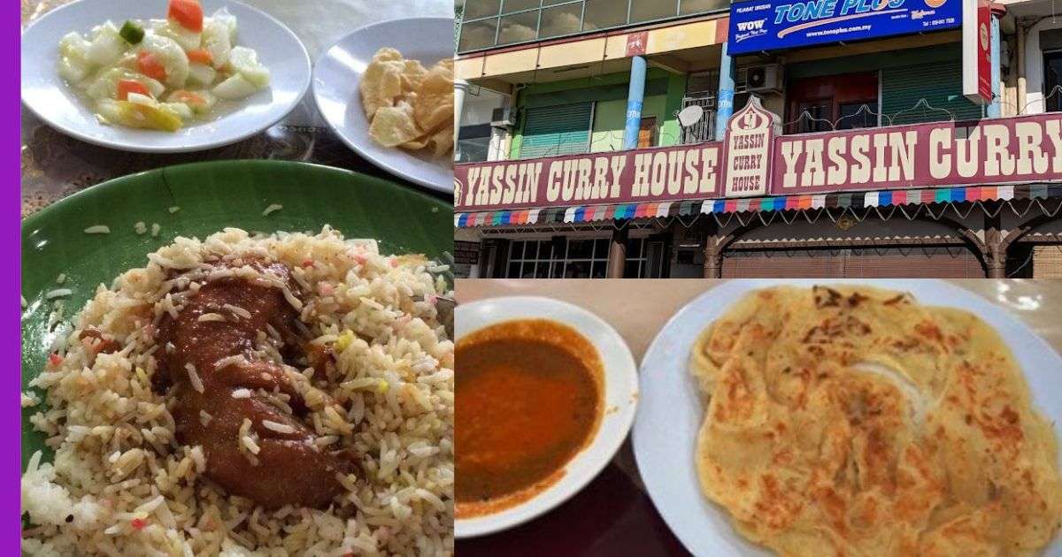 You are currently viewing Roti Kosong dan Nasi Beriyani jadi pilihan pengunjung di Yassin Curry House