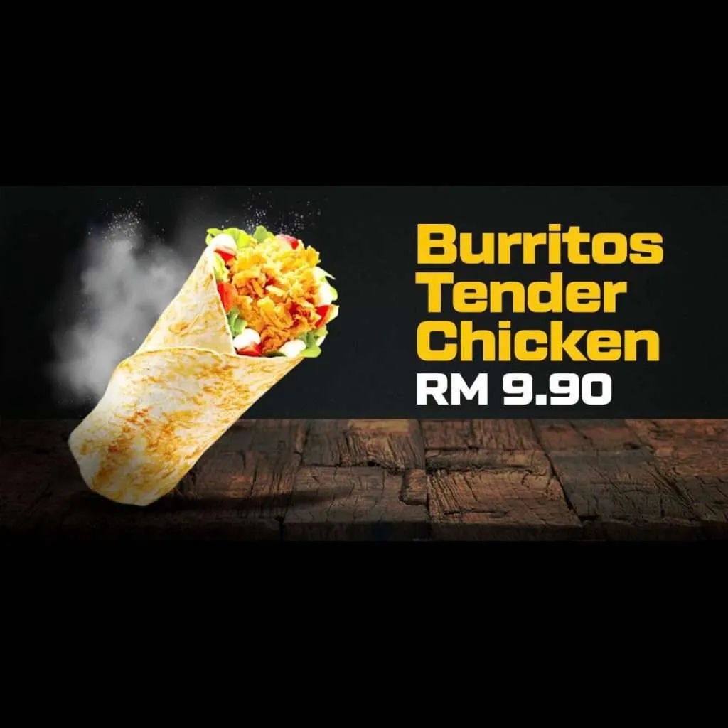 Burritos Tender Chicken