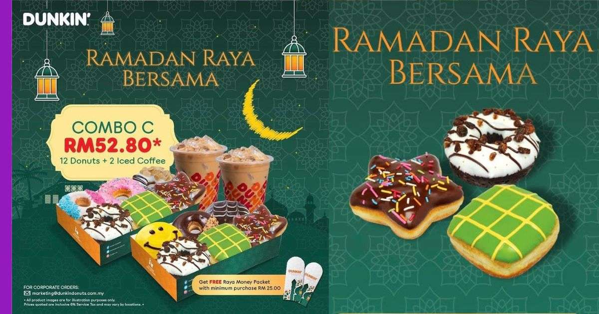 You are currently viewing Kongsikan Kebahagiaan Anda Dengan Promosi Ramadan Raya Dunkin’ Donuts!