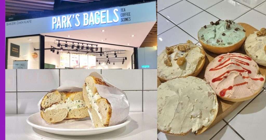 Park's Bagels Tempat Wajib untuk Peminat Bagel Purple Durian