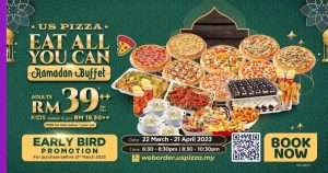 Read more about the article US Pizza – Buffet Pizza Pertama di Malaysia Sempena Ramadan