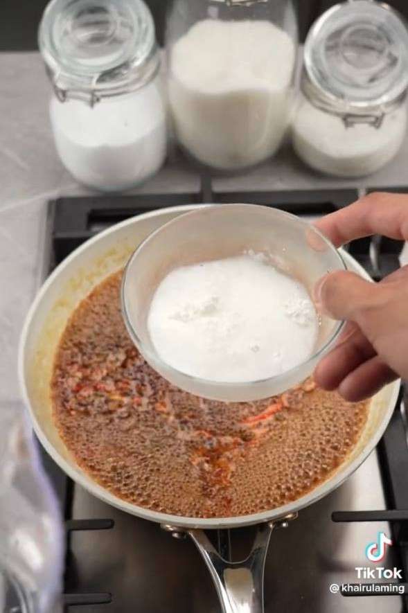 letak tepung beras