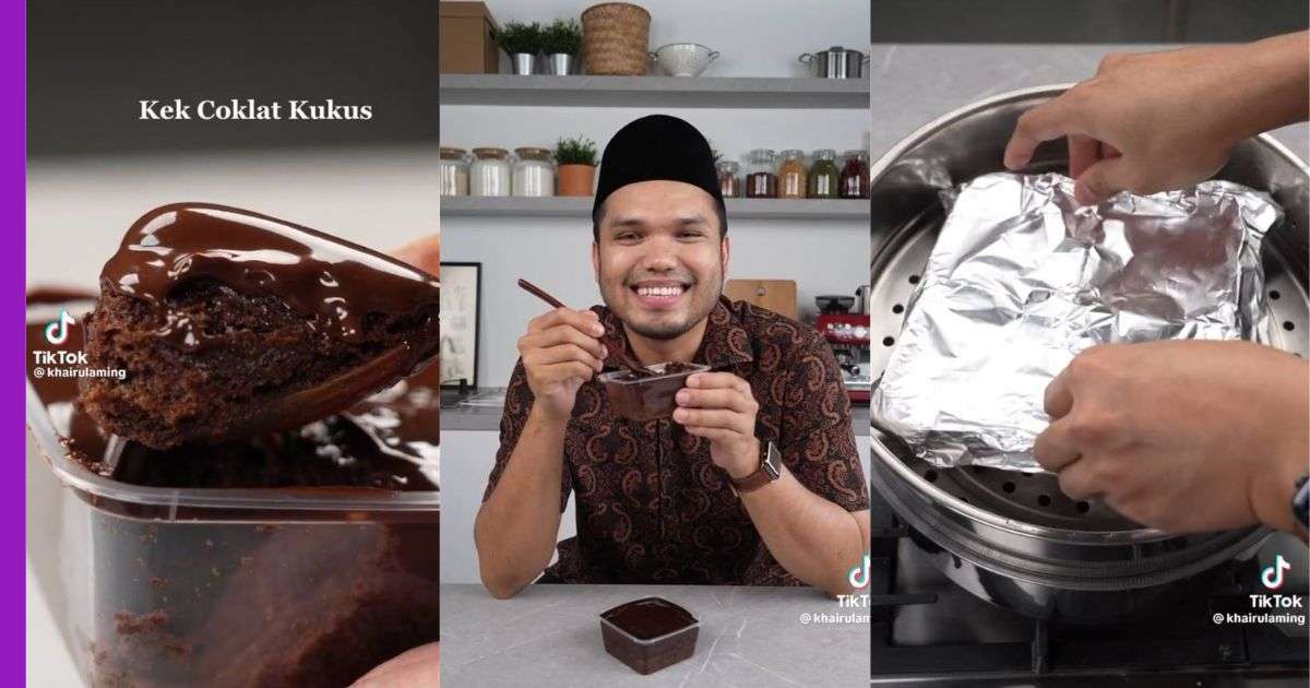 You are currently viewing 30 Hari 30 Resepi Khairul Aming: Kek Coklat Kukus