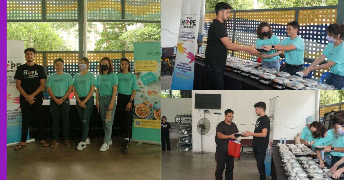 Read more about the article Freshable Bekerjasama dengan The Hope Branch bagi Menyediakan Makanan untuk Komuniti Kurang Berkemampuan