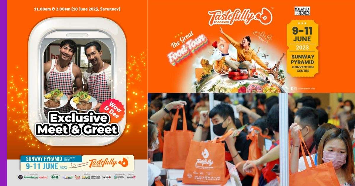 Read more about the article Tastefully Food Expo Datang Lagi Bersama 2 Jejaka Hangat Dari Thailand Di Sunway Pyramid Convention Centre Pada 9 Jun – 11 Jun 2023 !