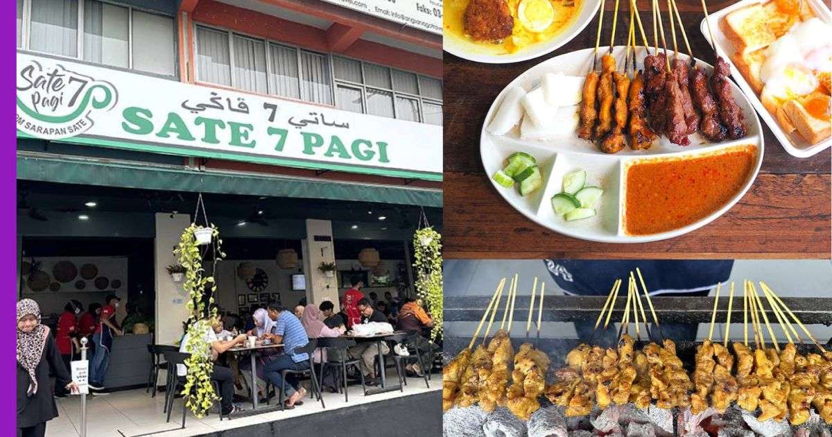 You are currently viewing Sate 7 Pagi: Kedai Makan Popular di Seri Kembangan