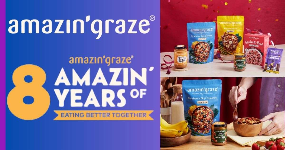 You are currently viewing Amazin’ Graze Meraikan 8 Tahun Memperkasa Pilihan Sihat & Kejayaan Global