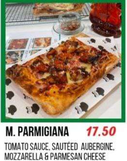 M.Parmigiana Pizza (Luciano's Italian Street Food.Business.Site)
