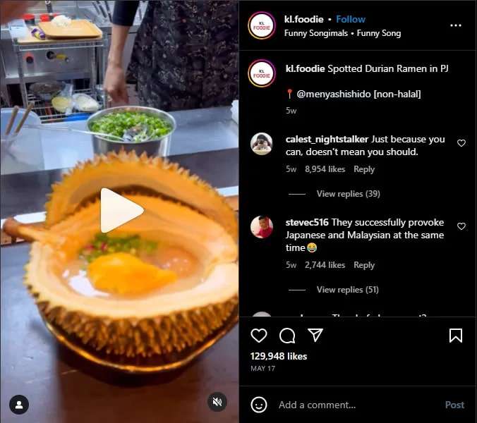 Instagram kl foodie