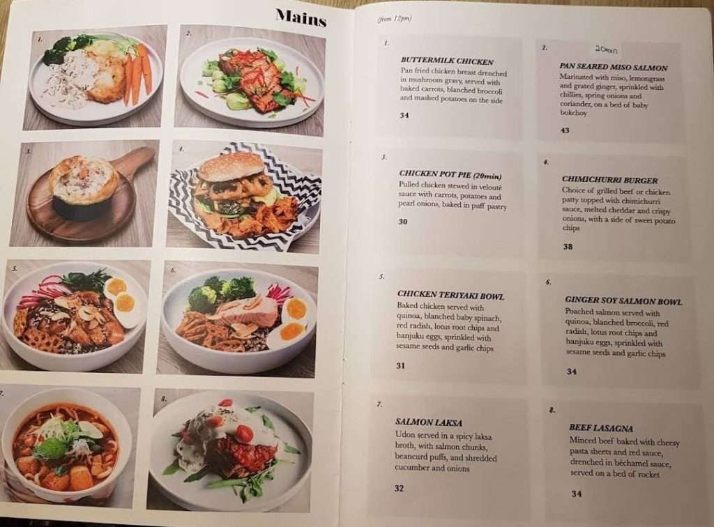 Senarai Hidangan Menu di Marmalade Cafe (google.com)
