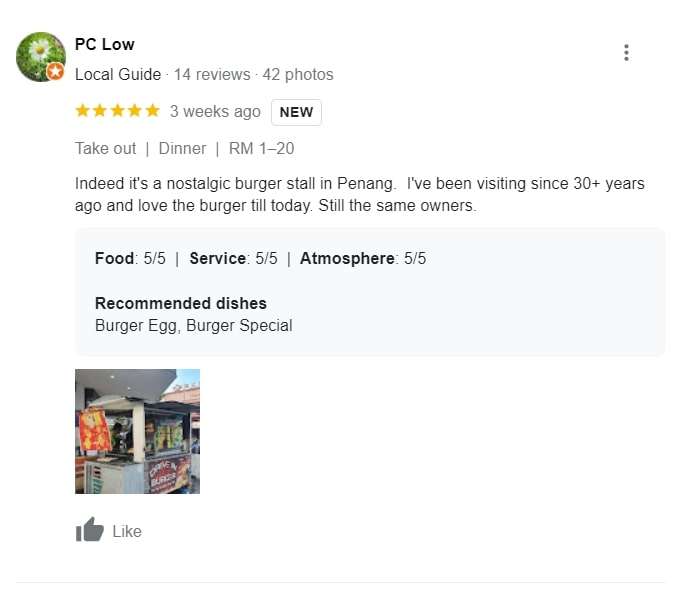 Review Drive In Burger (google.com)