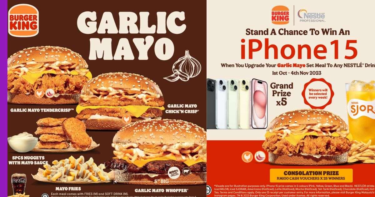 Read more about the article Bulan Baru, Perisa Baru: Memperkenalkan Menu Terbaru Burger King® Court — Burger Mayo Garlic