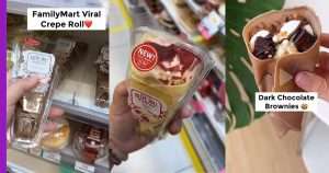 Read more about the article Crepe Roll Family Mart: Krep Lembut dan Gebu yang Diisi dengan Pelbagai Jenis Inti yang Manis dan Sedap