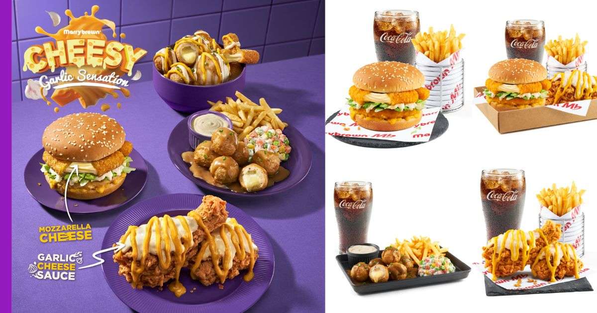 Read more about the article RASAI YANG TERBAIK DARI KEDUA-DUA DUNIA DENGAN MARRYBROWN CHEESY GARLIC SENSATION!
