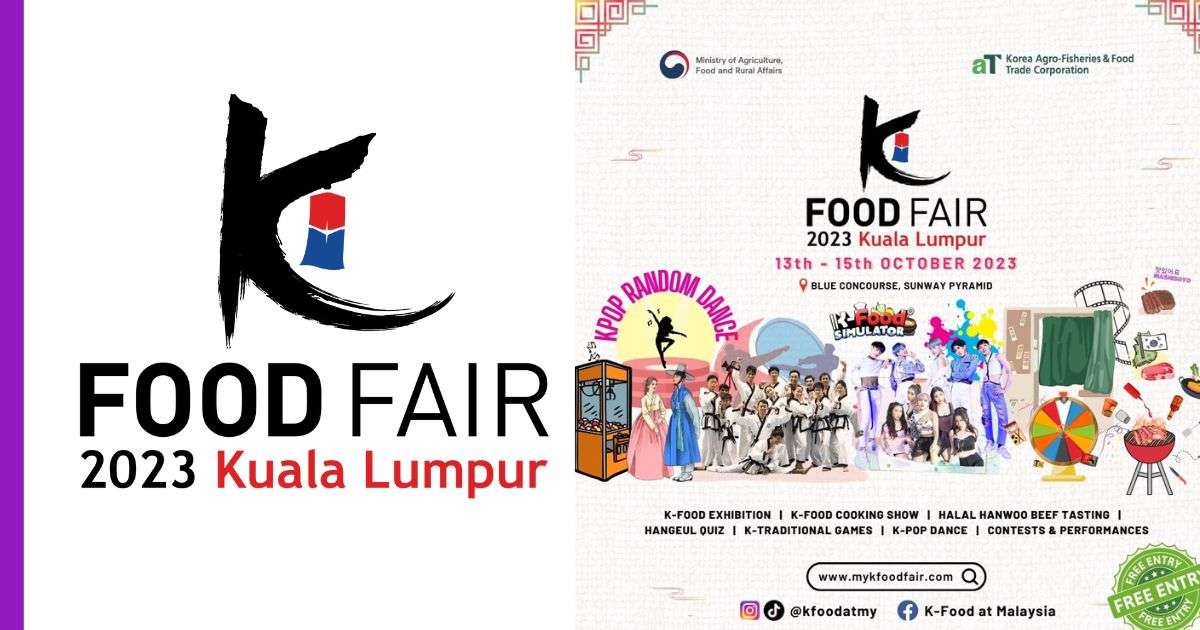 Read more about the article K-Food Fair Kembali ke Tahun Ke-6 dengan Lebih Banyak K-Aktiviti yang Mendebarkan!