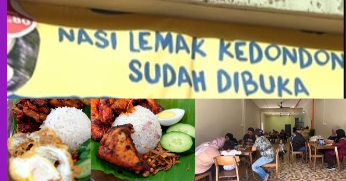 You are currently viewing Moh Lerr! Singgah Makan Nasi Lemak Kedondong Masakan Warisan Yang Mempunyai Cita Rasa Klasik