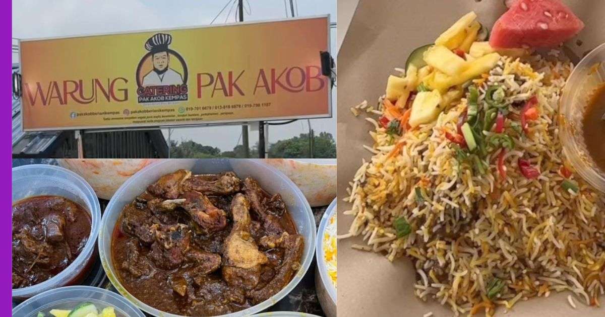 You are currently viewing Warung Pak Akob: Nasi Beriani Murah di Johor Bahru