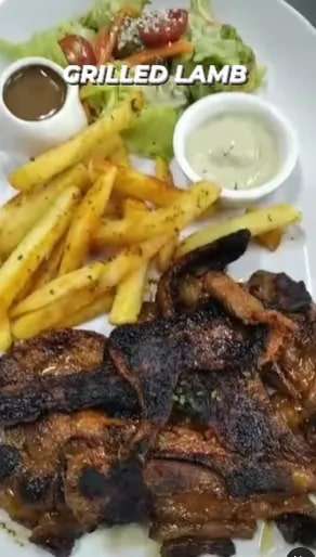 Lamb grilled