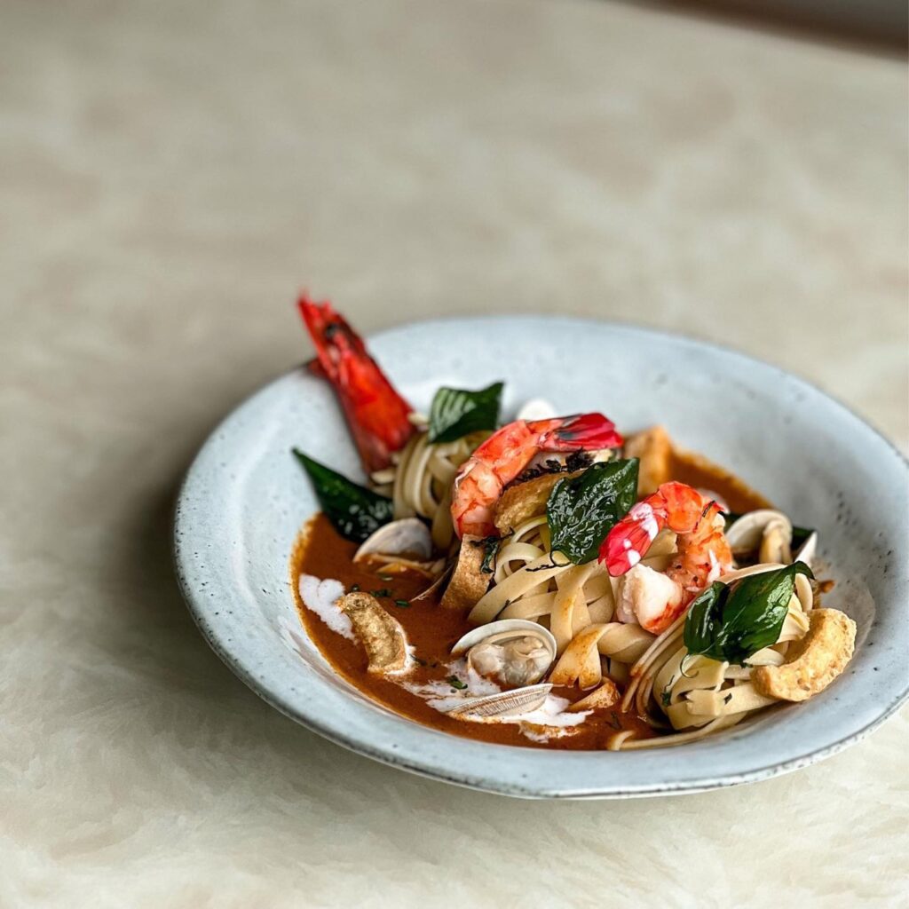 Curry Laksa Tagliatelle