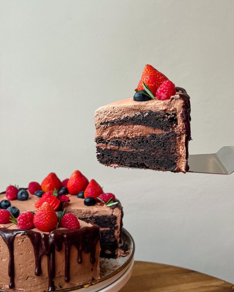 Strawberry Chocolate Cake