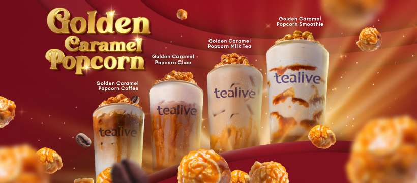 Golden Caramel Popcorn