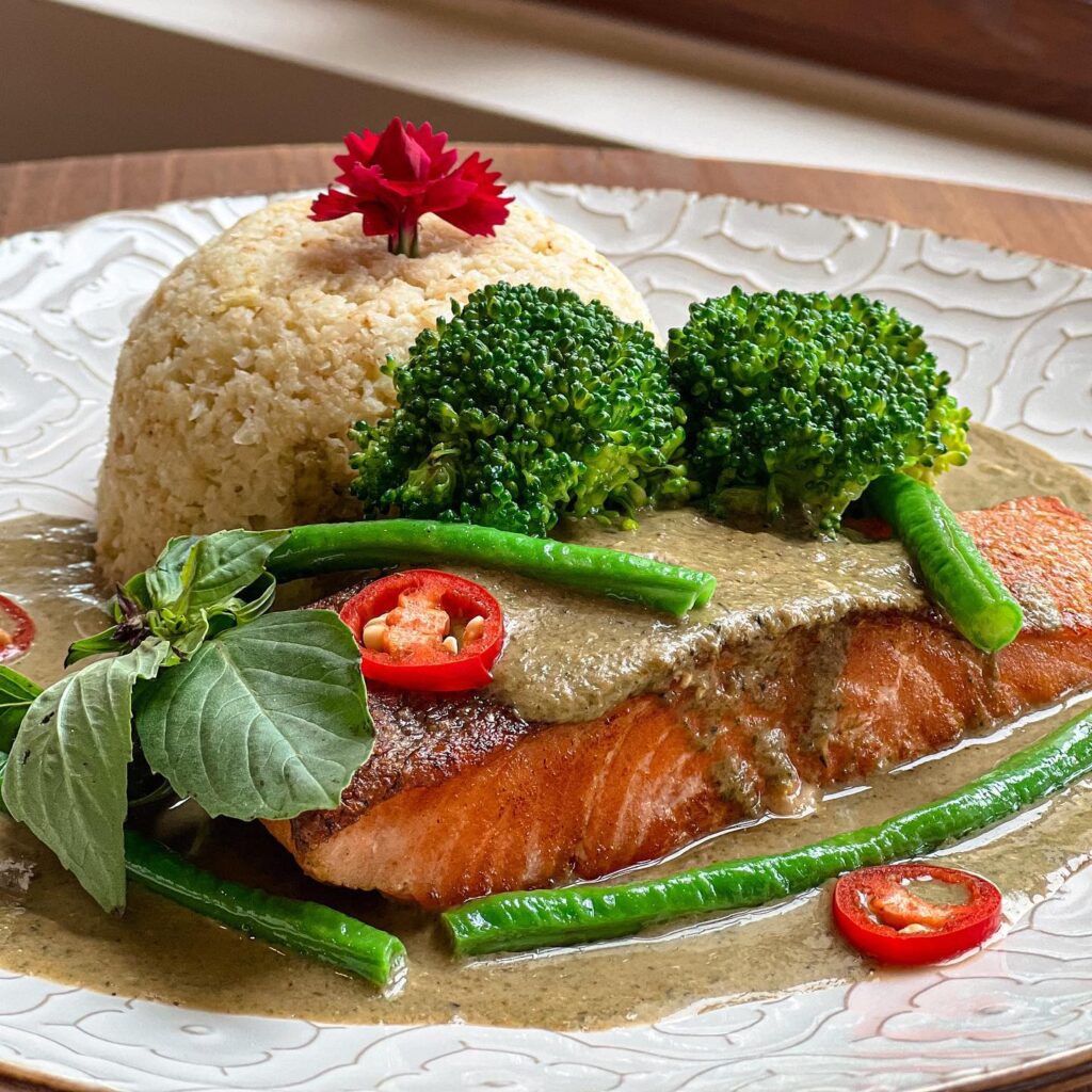 Green Curry Salmon