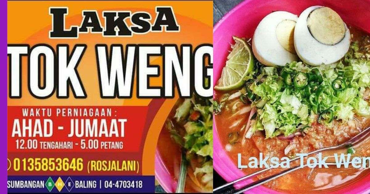 Read more about the article Laksa Tok Weng Baling: Laksa Sedap di Baling, Citarasa Sejarah dan Tradisi
