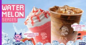 Read more about the article It’s Watermelooooong Time! Zus Coffee Memperkenalkan Latté Tembikai Dan Frappe Tembikai Baharu