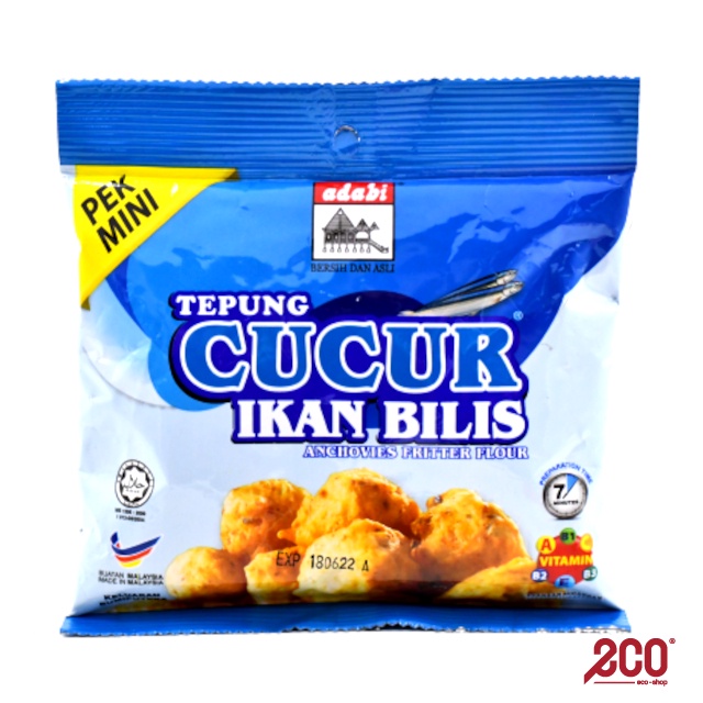 Tepung cucur Ikan bilis (Beli di sini)