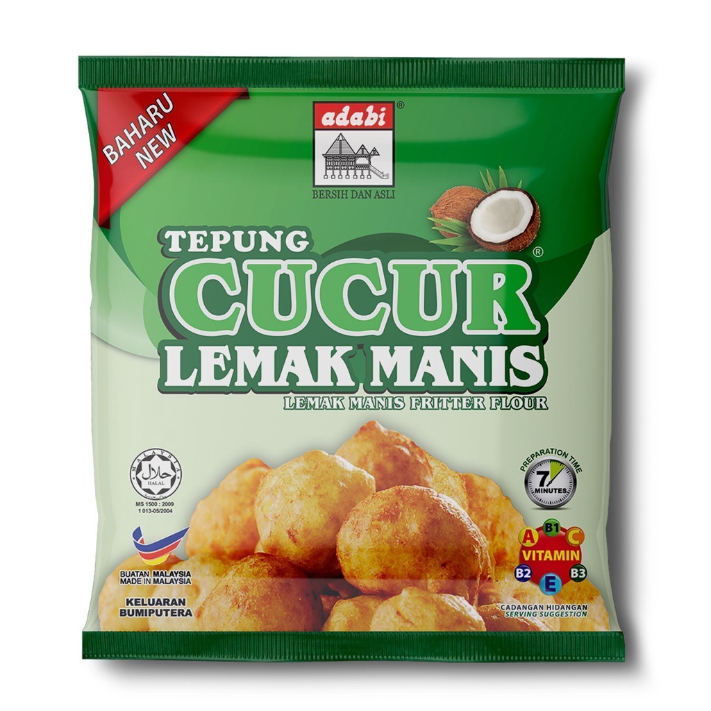Tepung cucur lemak manis (Beli di sini)