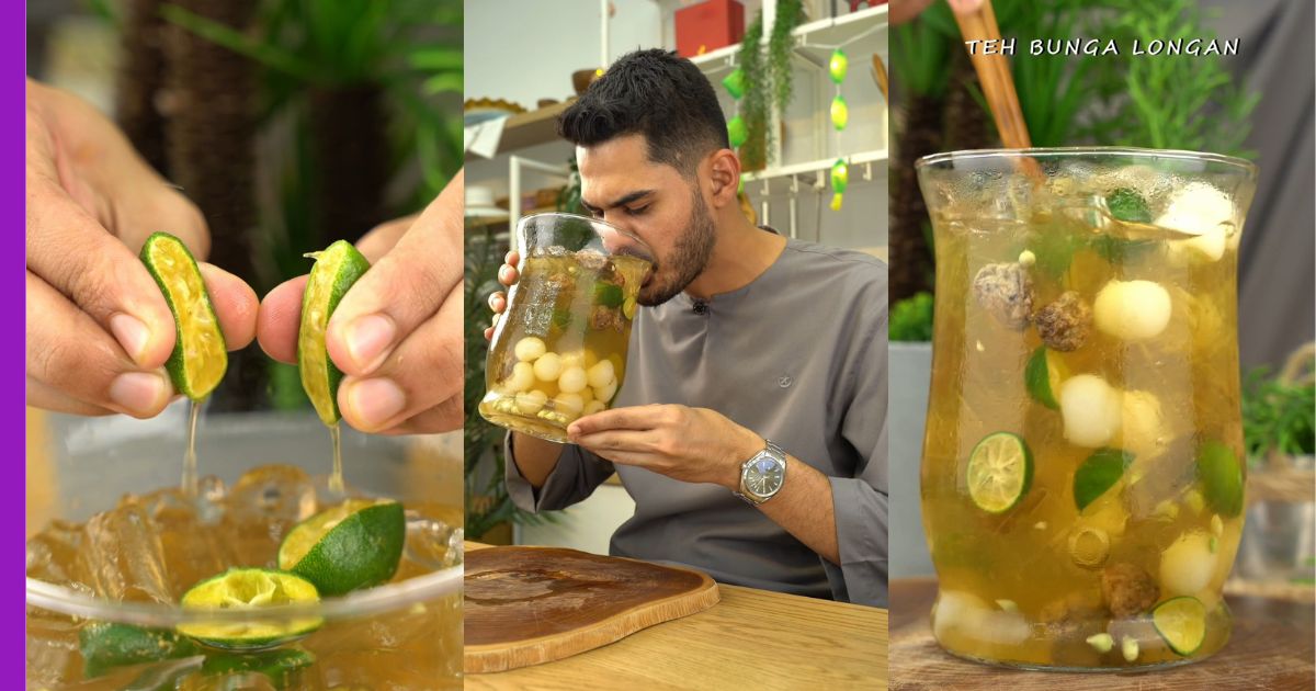 Read more about the article 30 Hari 30 Resepi by Hamdan Mubarak: Teh Bunga Longan