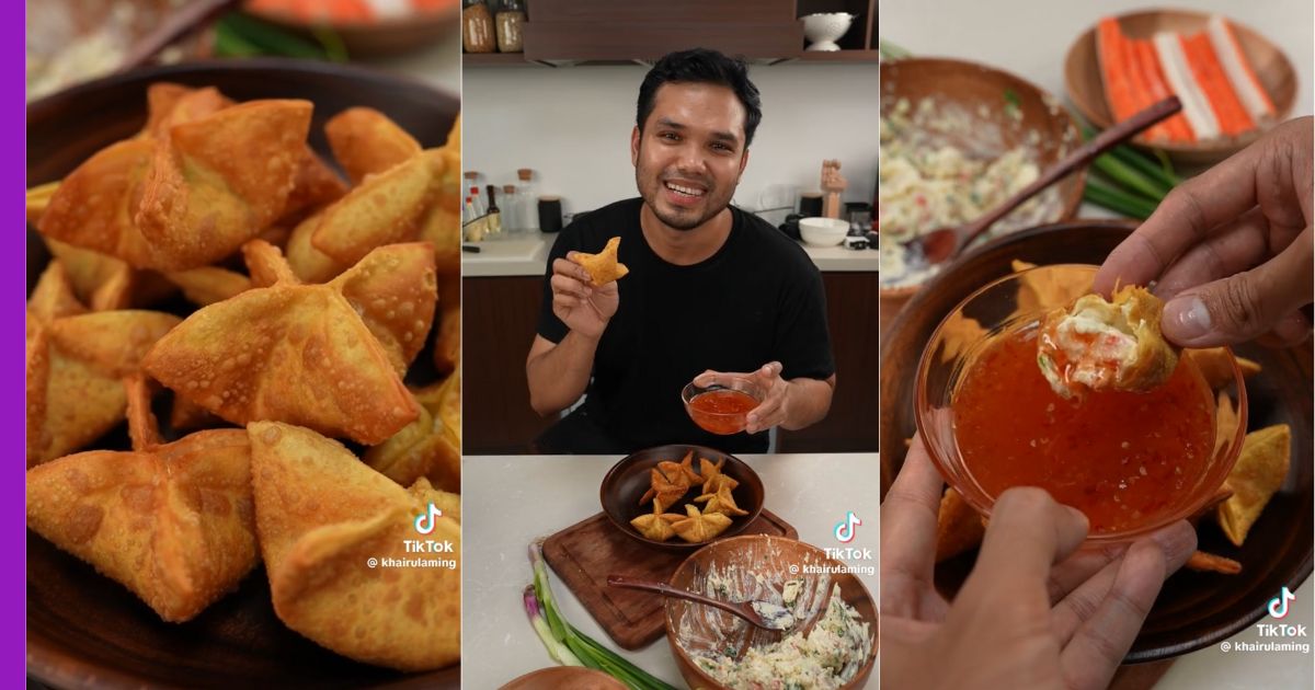 Read more about the article 30 Hari 30 Resepi by Khairul Aming: Crab Rangoon