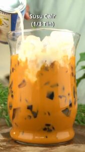 Teh Ais Cincau Ketagih Hamdan Mubarak - Purple Durian