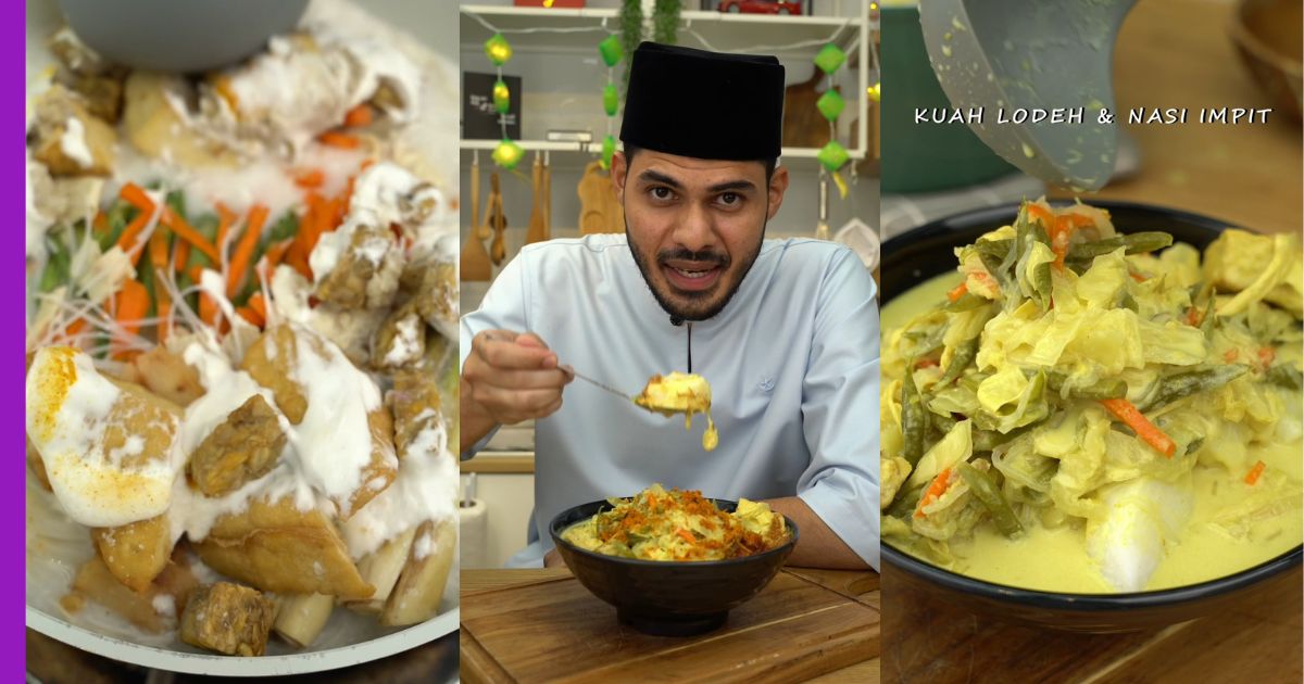 Read more about the article 30 Hari 30 Resepi by Hamdan Mubarak: Kuah Lodeh & Nasi Impit