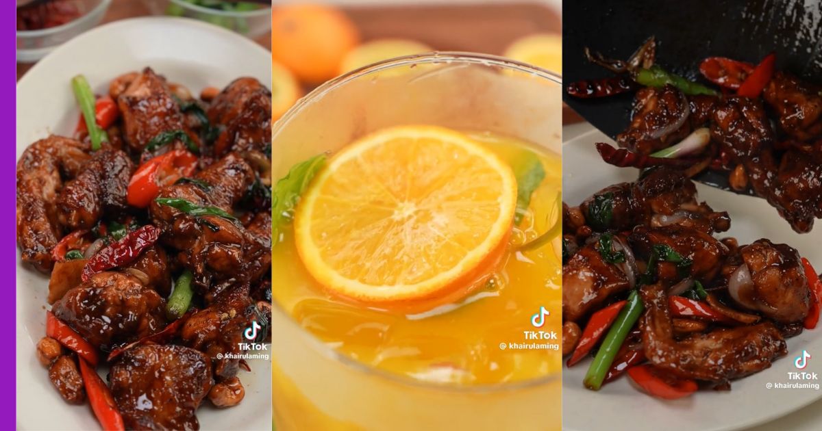 Read more about the article 30 Hari 30 Resepi by Khairul Aming: Ayam Kung Pao & Oren Aiskrim Soda