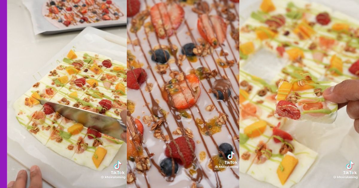 Read more about the article 30 Hari 30 Resepi by Khairul Aming: Frozen Yogurt Bar