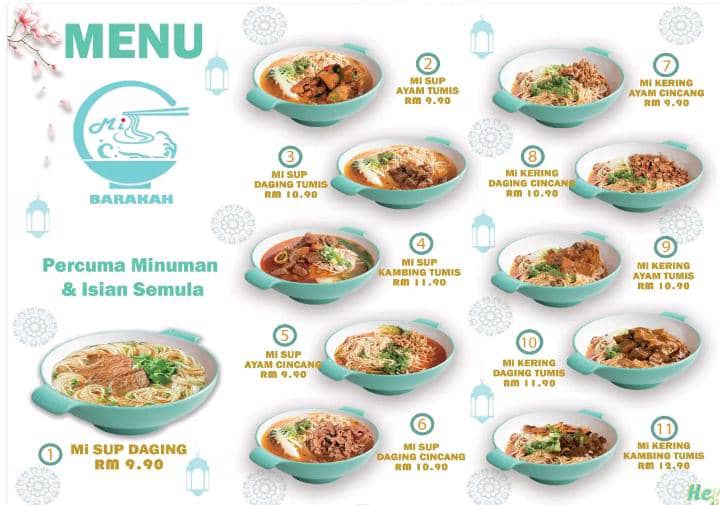 Menu biasa