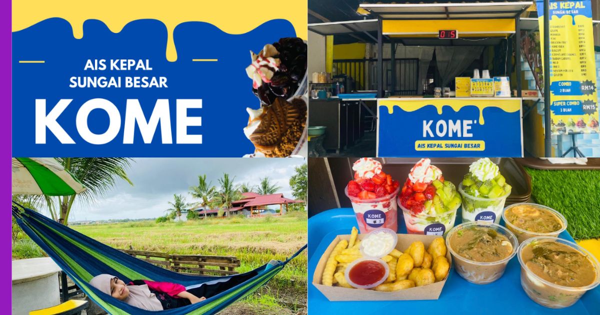 Read more about the article Rasakan Kelazatan Ais Kepal Kome Di Sungai Besar!